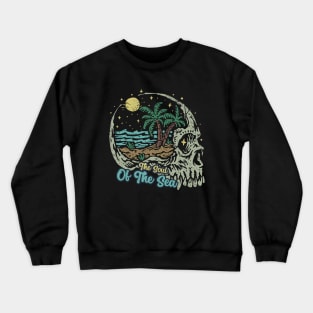 Soul Sea With Skull Crewneck Sweatshirt